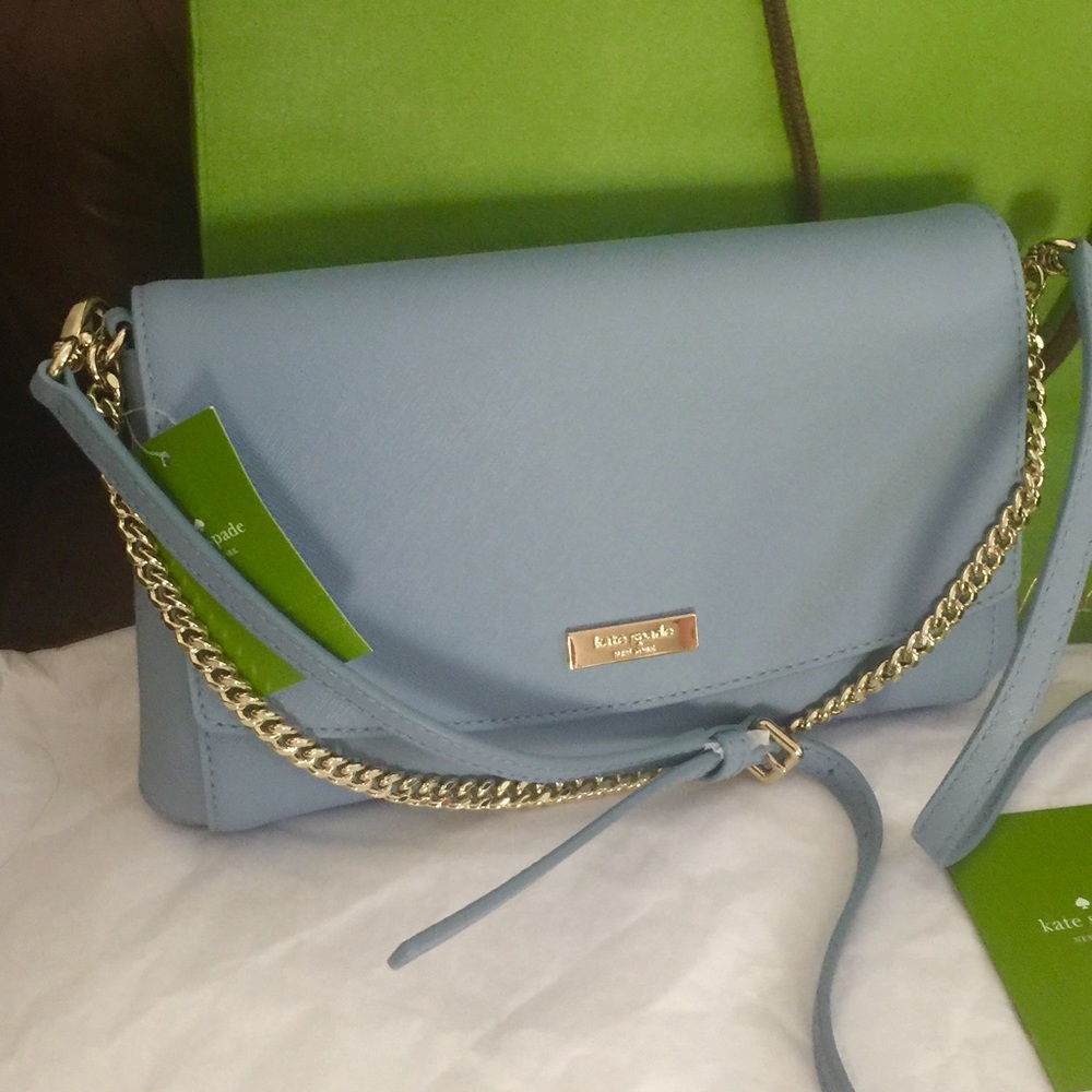 Kate Spade Laurel Way Greer Cloud Blue Handbag
